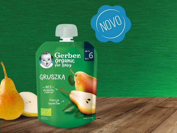 Gerber® Organic for baby паучове