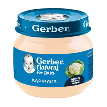 Gerber Храна за бебета, Пюре от карфиол