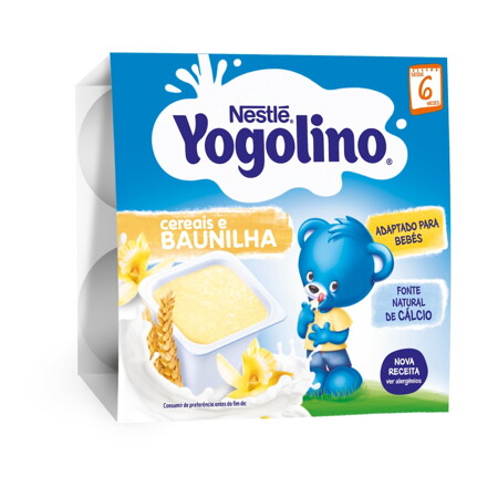 Nestlé YOGOLINO Грис Ванилия млечен десерт