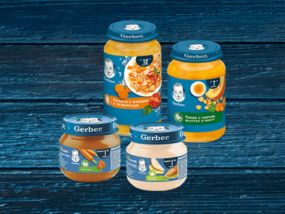 Пюрета Gerber® Нестле