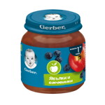 Nestlé GERBER® Пюре Ябълки и боровинки, Моето първо пюре