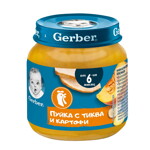 Gerber Храна за бебета, Пюре с пуйка, тиква и картоф